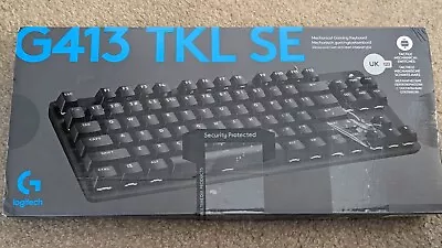 Logitech G413 TKL SE Mechanical Gaming Keyboard Tactile Mechanical Switches #102 • £29.99