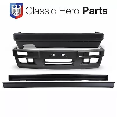 BMW E30 MTech 2 ABS Plastic Front & Rear Bumpers + M3 Style Side Skirts 318 325i • $1200