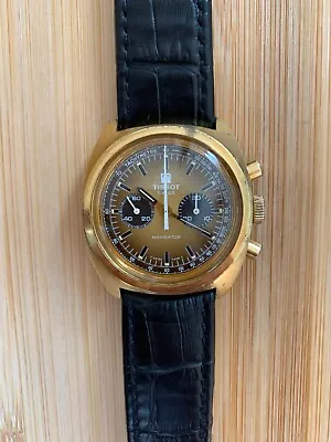 Tissot Navigator Wristwatch Cal. Lemania 872 • $900