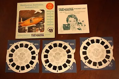 Vintage Sawyers Viewmaster Reels Smithsonian Institution Washington D.c. A792 • $14.95