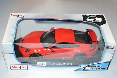 Maisto Special Edition 1/18 2022 Porsche 911 GT3 • $25.59