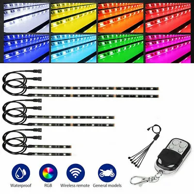 RGB Flexible Strip LED Light Remote For UTV ATV Accessories RZR Can-Am Polaris • $21.99