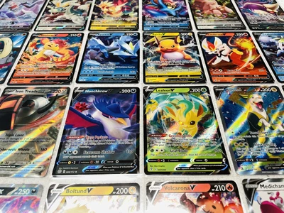 $8.99 • Buy Pokemon Card Lot 50 Official TCG Cards Ultra Rare Included EX V + HOLOS + More
