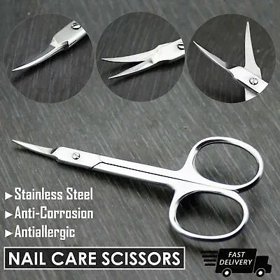 Nail Clipper Toe Nail Thick Scissor Heavy Duty Ingrown Fingernail Curved Scissor • £5.99