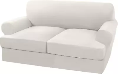 Sofa Cover 3 Piece T Cushion Loveseat Slipcovers Couch Cover For 2 Cushion Couch • $73.06