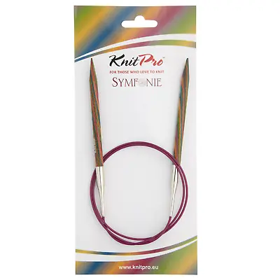 Knit Pro Symfonie Wood Fixed Circular Needles 25 40 50 60 80100 150cm • £7.69