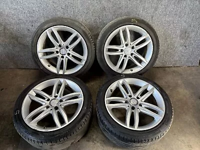 ✔mercedes W204 C200 C300 C250 Wheels Wheel Rim Tire Set Oem • $560