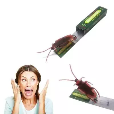 April Fool's Day Prank Toys Trick Cockroach Chewing Gum Jokes Toy Funny Toy R9K4 • £2.90