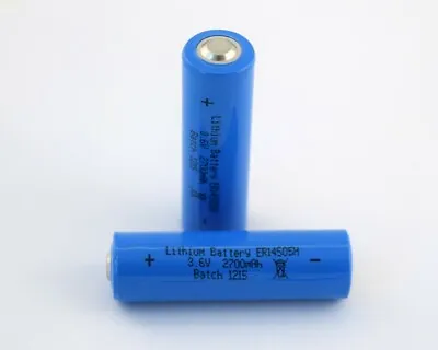 1 X ER14505H 2700mAh Battery 3.6 V Blue Rechargeable Powerful AA Size  • £4.99