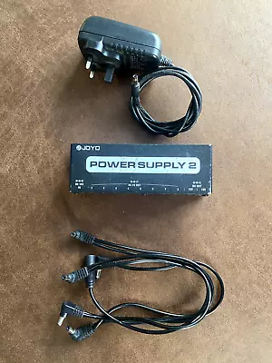 Joyo JP-02 Power Supply 2 - 9v 12v 18v Output Pedal Power Supply - DC 18 V In • £21.99
