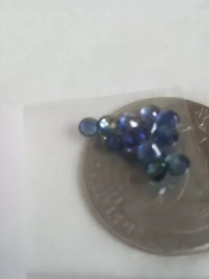$50 • Buy Ceylon Natural Blue Sapphire 2.31 TCW 12 PCs Unheated Loose Gemstone