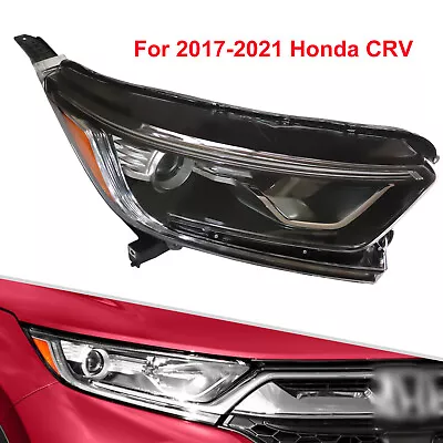 For 2017-2021 Honda CRV LX|EX|EXL Halogen LED DRL Projector Headlights Passenger • $112.10