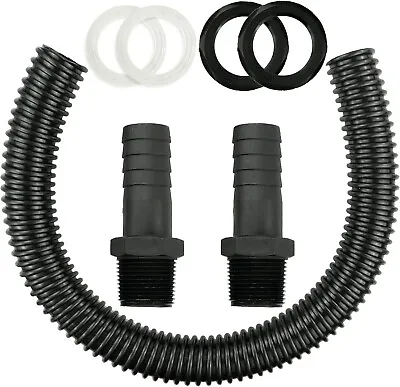 Water Butt Connector Hose Pipe Link Fittings Kit Save & Store Rainwater Garden • £7.59