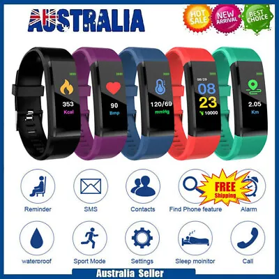 Smart Watch Band Sport Fitness Activity Tracker Kids Fit For Bit IOS Android NEW • $12.11