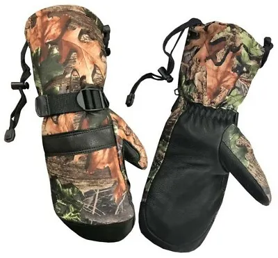 Northstar Men's Camouflage Hunting Mitten Glove Ski-Dri Thinsulate Lined 63CA • $35.95