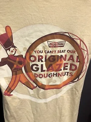 $12.96 • Buy Krispy Kreme Doughnuts Yellow Small T-shirt Original Glazed Donuts￼ Charlotte￼