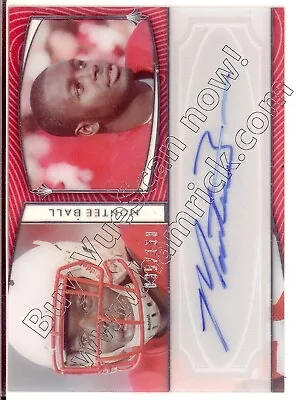 Montee Ball Rc Rookie Draft Auto Autograph Wisconsin Badgers College #/150 2013 • $7.99