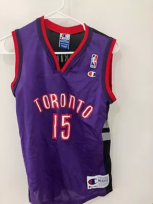 Toronto  Raptors Vince Carter  NBA Champion Basketball  Jersey  Youth Medium • $34.26