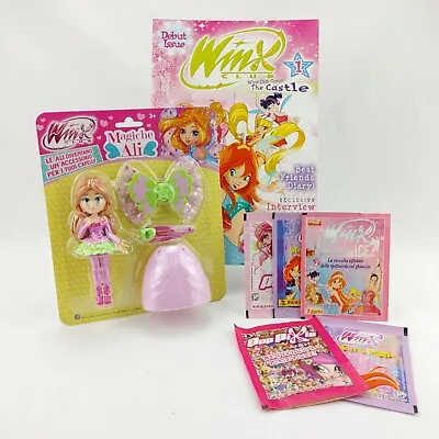 Winx Club Magic Wings Cosmix Flora Issue 1 Comic Book & Panini Stickers Bundle • $30