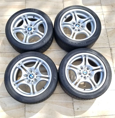 $990 • Buy Bmw 17  Oem Genuine 1996-2006 E46 M Sport Rims Wheels With Tyres - Pick Up Only!