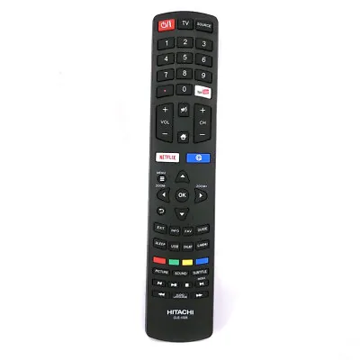New Original CLE-1025 For Hitachi TV Remote Control With Netflix Youtube Button • $15.70