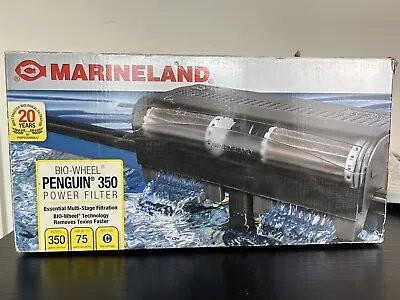 MarineLand Penguin 350 BIO Wheel Power Filter 50 To 70-Gallon  350 GPH • $53