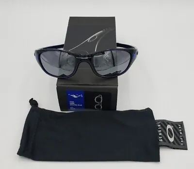 Oakley Authentic Five Dark Crystal Blue/Black Lens 03-123 Sunglasses RARE • $160