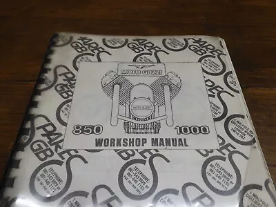 Moto Guzzi 850-1000 Workshop Manual 1980 • $31.08