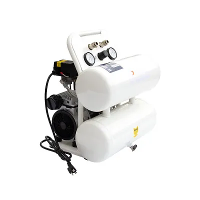 Ultra Quiet  1.1 HP Oil Free Air Compressor 5 Gallon Tank丨115 PSI MAX • $239