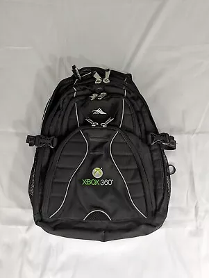 XBox 360 High Sierra Black Backpack School Gaming Pockets • $22.50