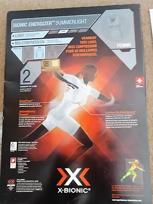 X Bionic Womans Running T-shirt Size L/XL White • £25