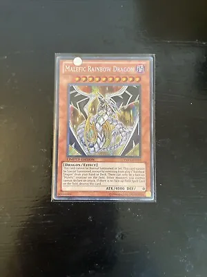 Yu-Gi-Oh! TCG Malefic Rainbow Dragon 3D Bonds Beyond Time Movie Pack YMP1-EN005 • $11.99