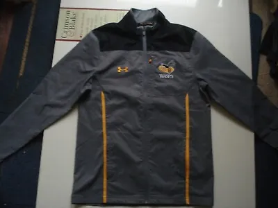 WASPS Rugby Grey Under Armour Zip Jacket S 40 Inch Chest. • £14