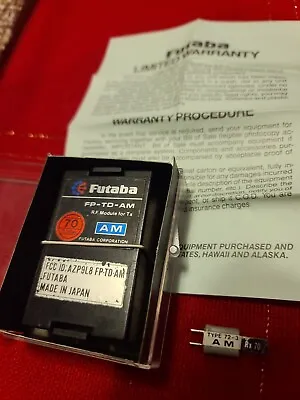 $78.99 • Buy Genuine Original OEM Futaba FP-TD-AM Module For Transmitter Made In Japan 70MHZ 