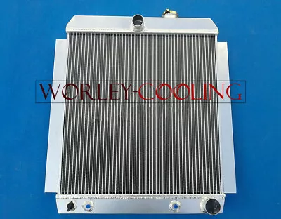 $166.70 • Buy 3 ROW 52MM Aluminum Radiator FOR Chevy Pickup Truck 1947-1954 48 49 50 51 52 53