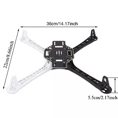 Drone Frame Quadcopter Frame 4-axle Flexible For F450 4-axle FPV Drone REL • £19.55