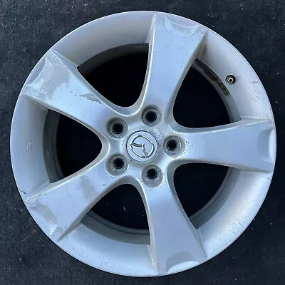 2004 2005 2006 04 05 06 Mazda 3 17” Silver Alloy Wheel Rim Factory 9965196570 A2 • $137.99