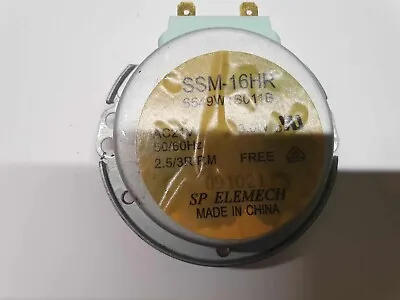 SP Elemech SSM-16HR Microwave Oven Turntable Synchronous Motor AC 220-240V • £4.99