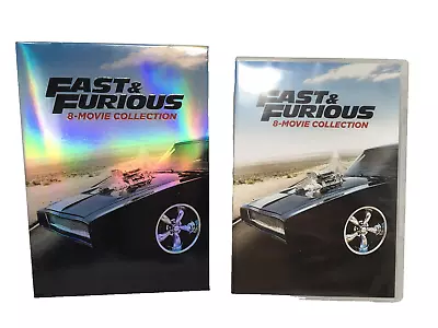Fast & Furious 8-Movie Collection (DVD) FREE SHIPPING • $10.99