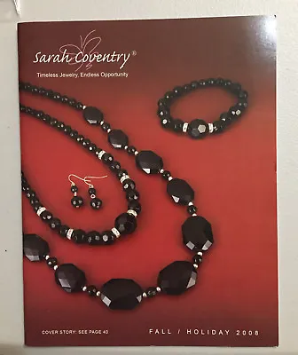 SARAH COVENTRY Jewelry 2008 Fall/Holiday Catalog Paper NEW Mint • $6.99