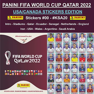 $3.50 • Buy Panini World Cup QATAR 2022 - USA Edition - Stickers #00 - #KSA20