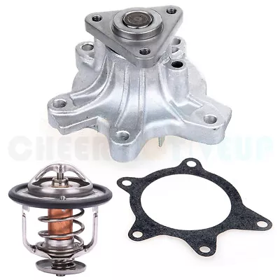 Car Water Pump W/ Gasket&Thermostat For Toyota 07-15 Yaris 01-09 Prius 1.5L • $25.69