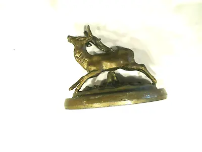 Middletown Plate Co. Stag Figure Statue Antique • $70