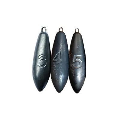 Sea Fishing Weights 3oz 4oz 5oz Available In 5 10 & 20/ Pack • £7.49