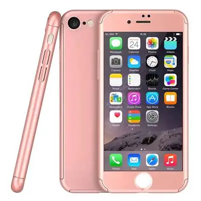 $7.75 • Buy 360 Hybrid Shockproof Case Cover Tempered Glass For Apple IPhone 6 6s 7 Plus 8 X