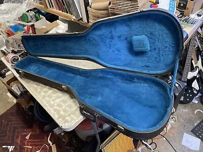 1970s Vintage Gibson Ripper Bass Hard Case Blue Lining Needs Some Latches • $75