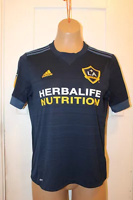 ADIDAS LA Galaxy Football Soccer #4 CUSTOM Youth Large Home Jersey 2017/19 BS499 • $23.65