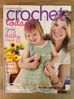 $9 • Buy Crochet Today Magazine May 2009 Yarn Vintage
