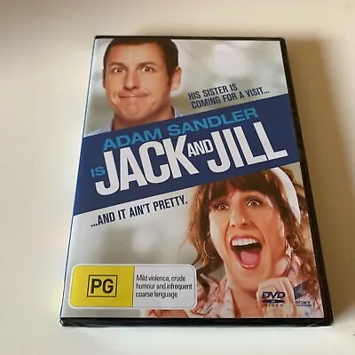 $8.95 • Buy Jack And Jill DVD - Adam Sandler , Al Pacino Brand New Sealed, R4