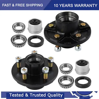 5 Lugs Trailer Idler Hub Kits 5 On 5 5x5 For 3500 Lbs Trailer Axle Pack 2 • $53.80